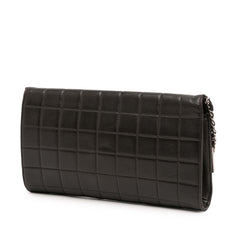 Quilted Lambskin Chocolate Bar Shoulder Bag