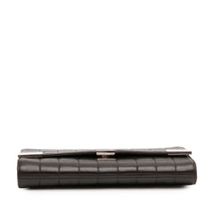 Quilted Lambskin Chocolate Bar Shoulder Bag