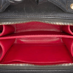 Small Caviar Filigree Vanity Case