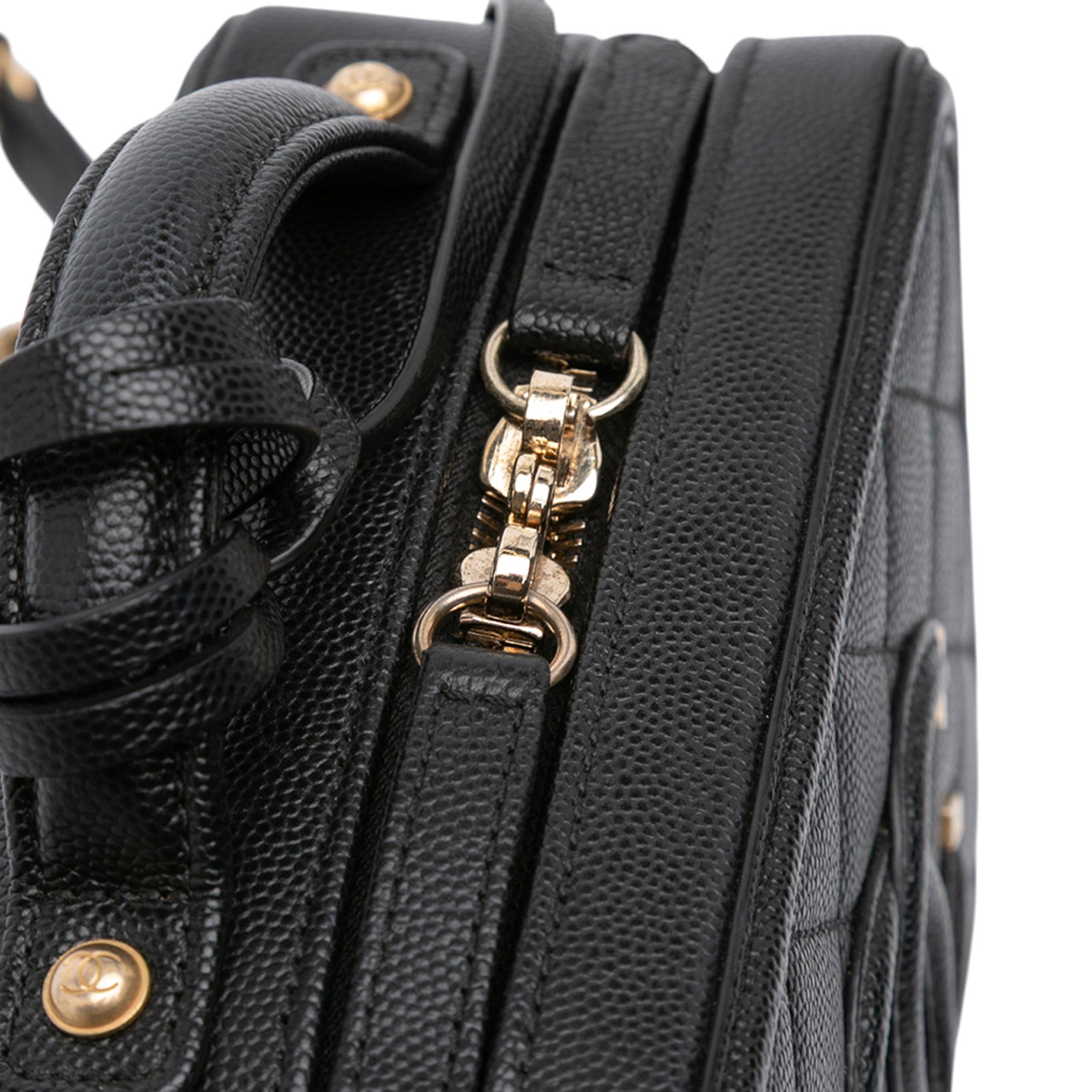 Small Caviar Filigree Vanity Case