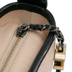 Small Aged Calfskin Gabrielle Hobo