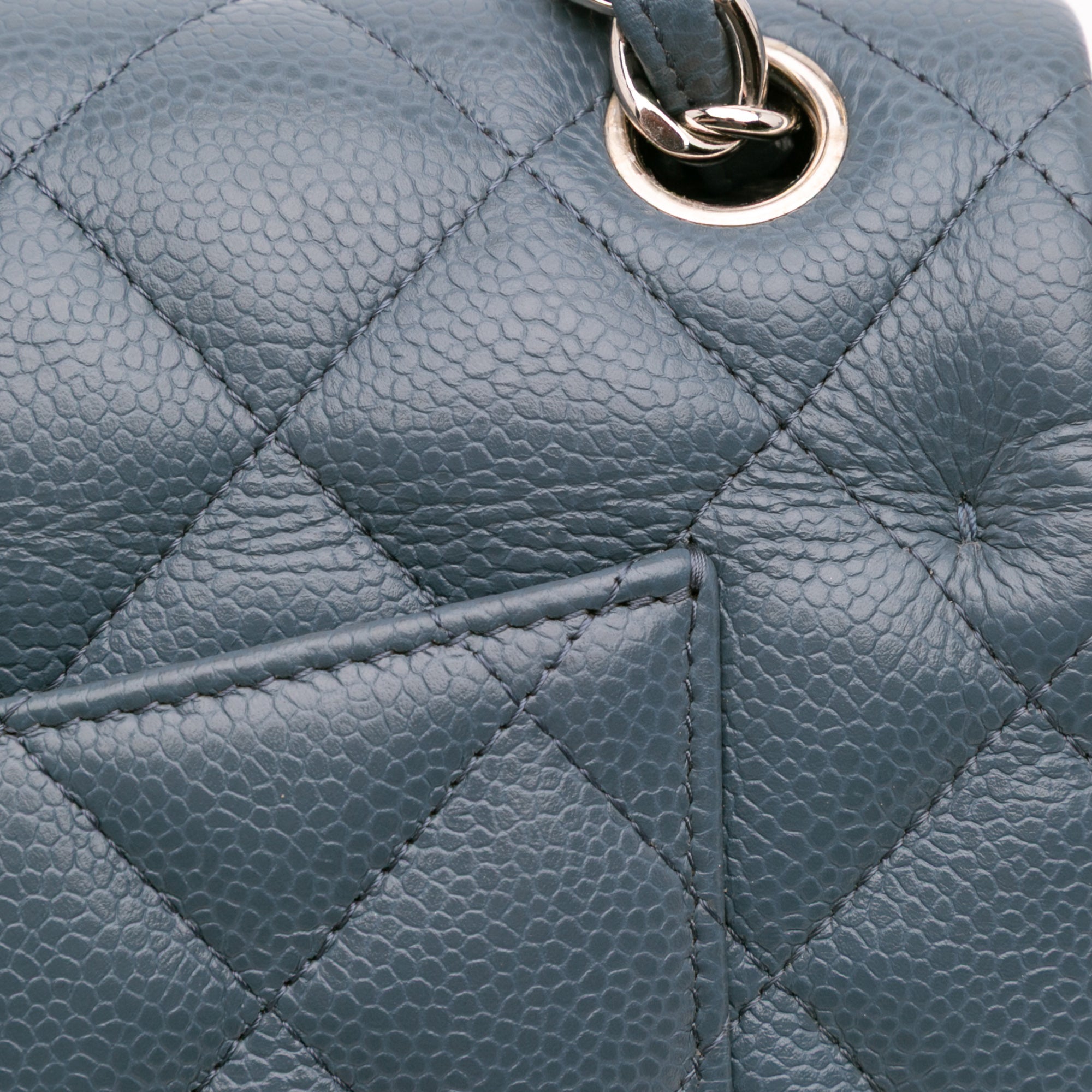 Jumbo Classic Caviar Double Flap