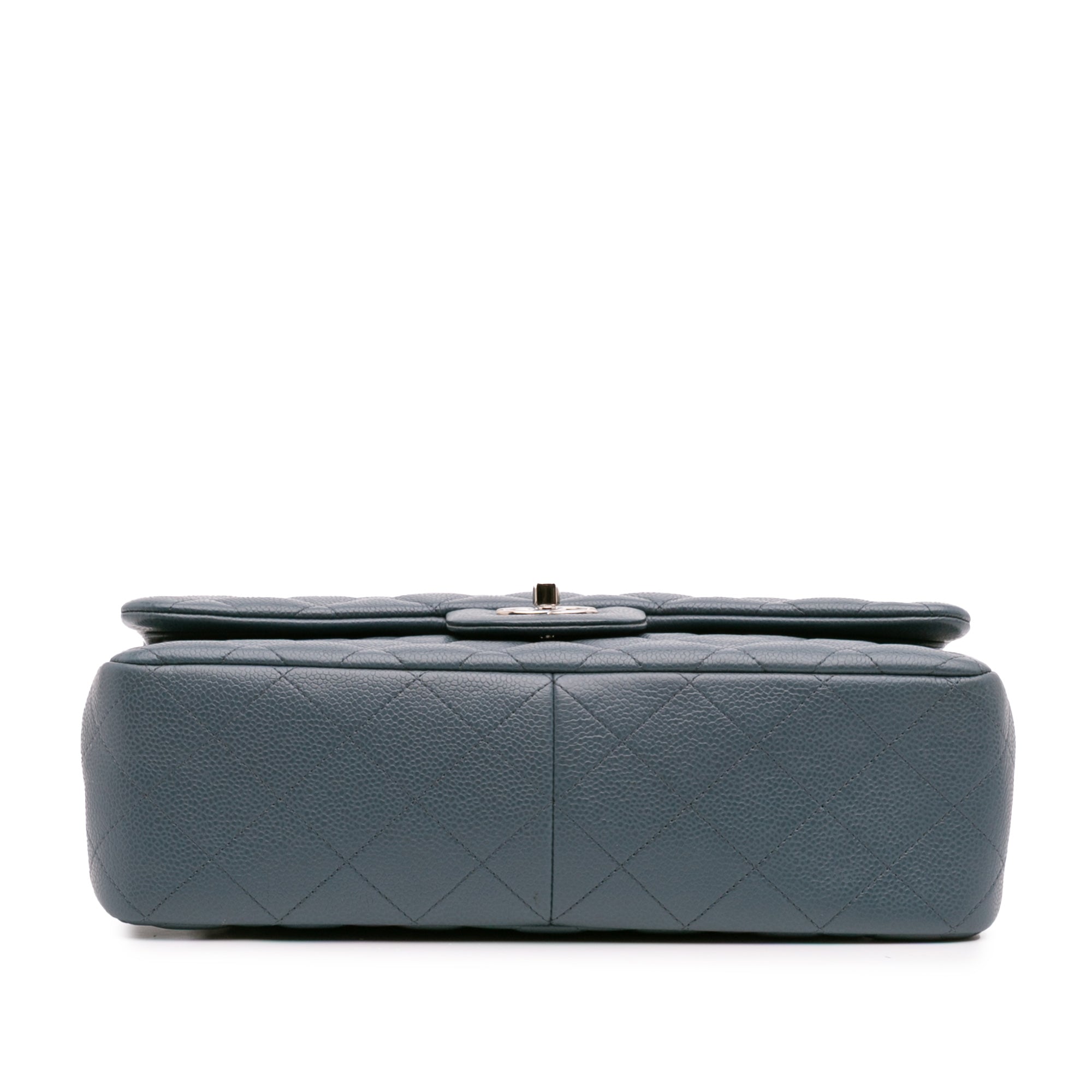 Jumbo Classic Caviar Double Flap