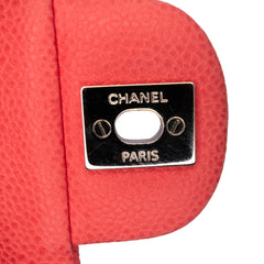 Mini Rectangular Classic Caviar Single Flap