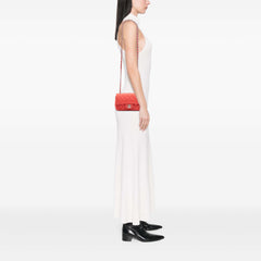 Mini Rectangular Classic Caviar Single Flap
