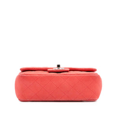 Mini Rectangular Classic Caviar Single Flap