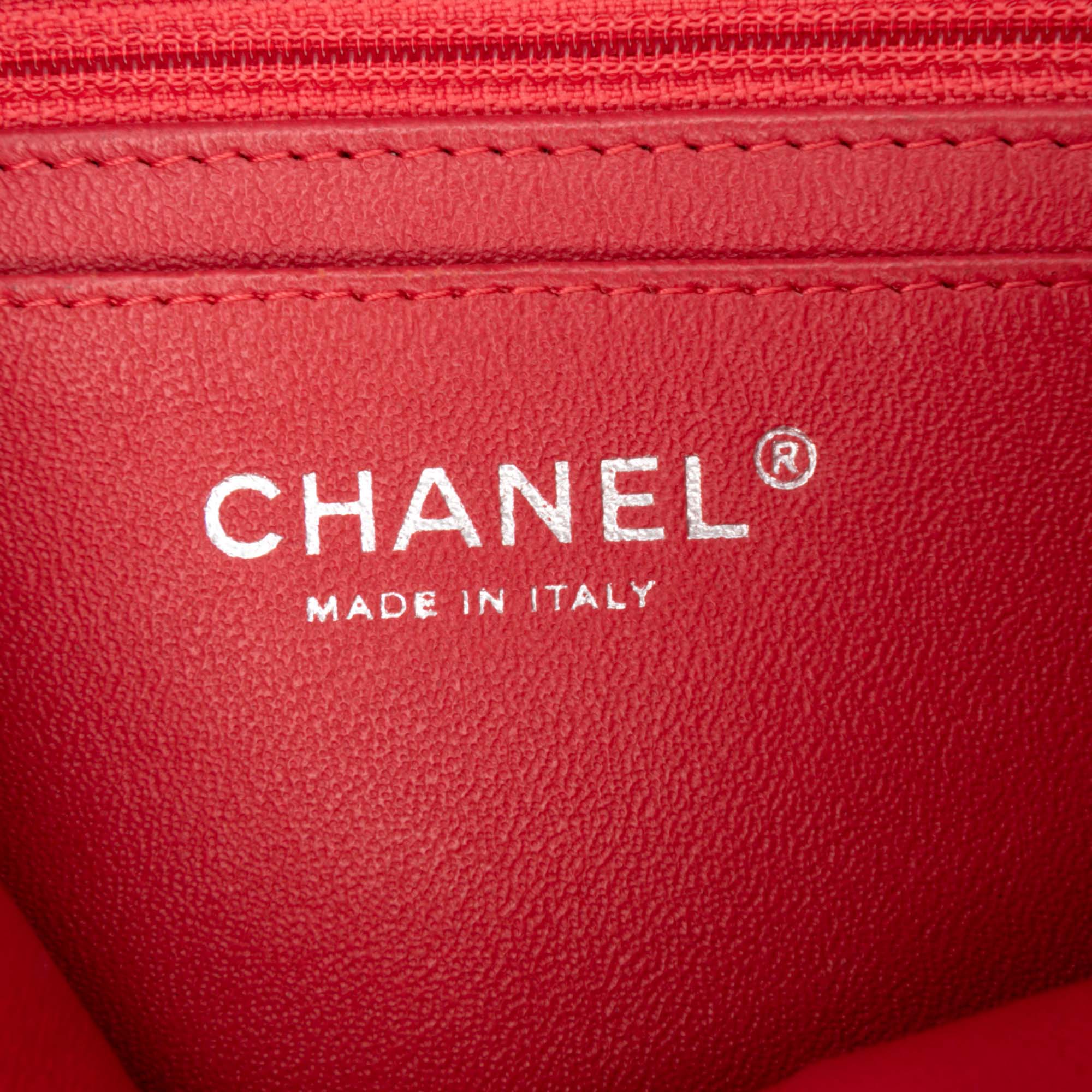 Mini Rectangular Classic Caviar Single Flap
