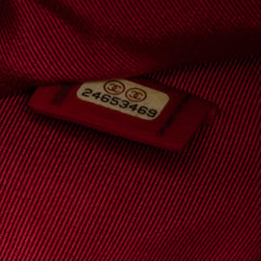 Medium Quilted Wool and Calfskin Gabrielle O Case Clutch