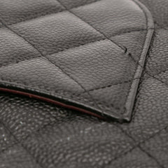 Jumbo Classic Caviar Double Flap