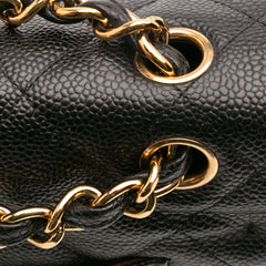 Jumbo Classic Caviar Double Flap