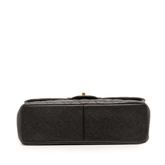 Jumbo Classic Caviar Double Flap