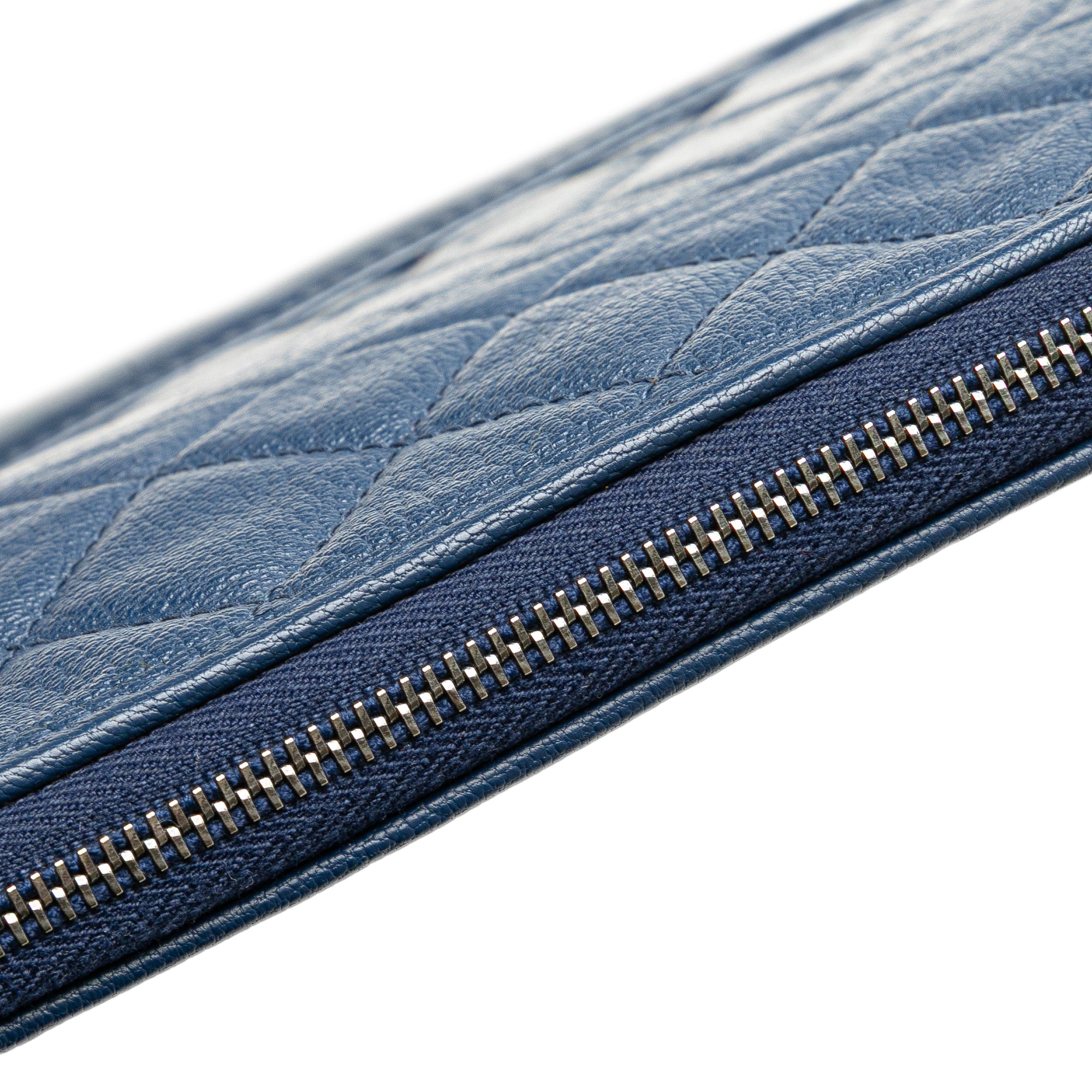 Medium Aged Calfskin Gabrielle O Case Clutch