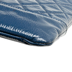 Medium Aged Calfskin Gabrielle O Case Clutch