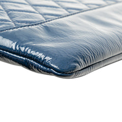 Medium Aged Calfskin Gabrielle O Case Clutch