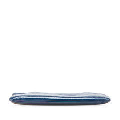 Medium Aged Calfskin Gabrielle O Case Clutch