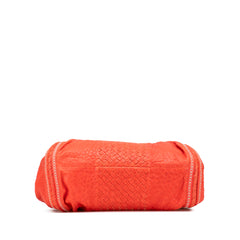 Leather Intrecciato Tote