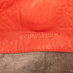 Leather Intrecciato Tote