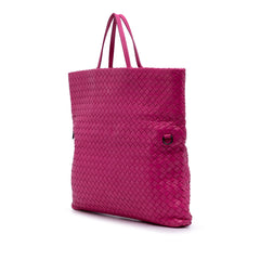 Nappa Intrecciato Fold Over Tote