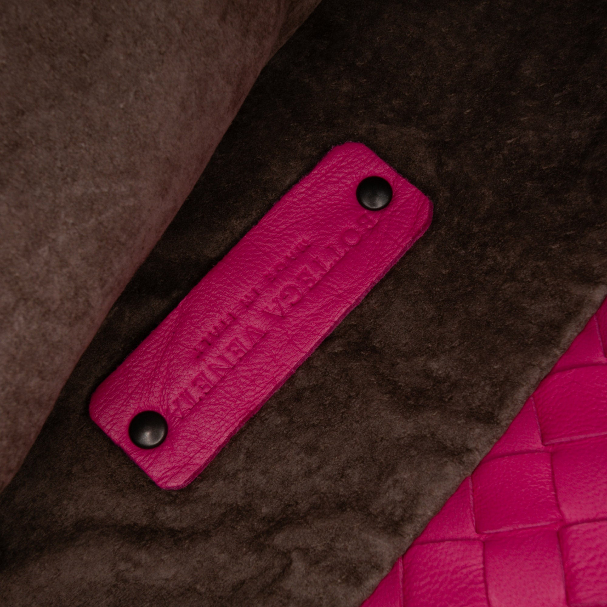 Nappa Intrecciato Fold Over Tote