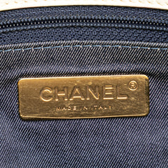 Crumpled Calfskin En Vogue Rope Flap