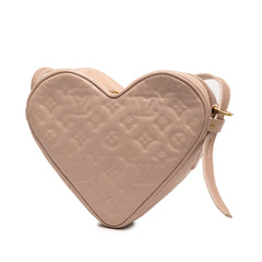Monogram Embossed Lambskin Fall In Love Sac Coeur