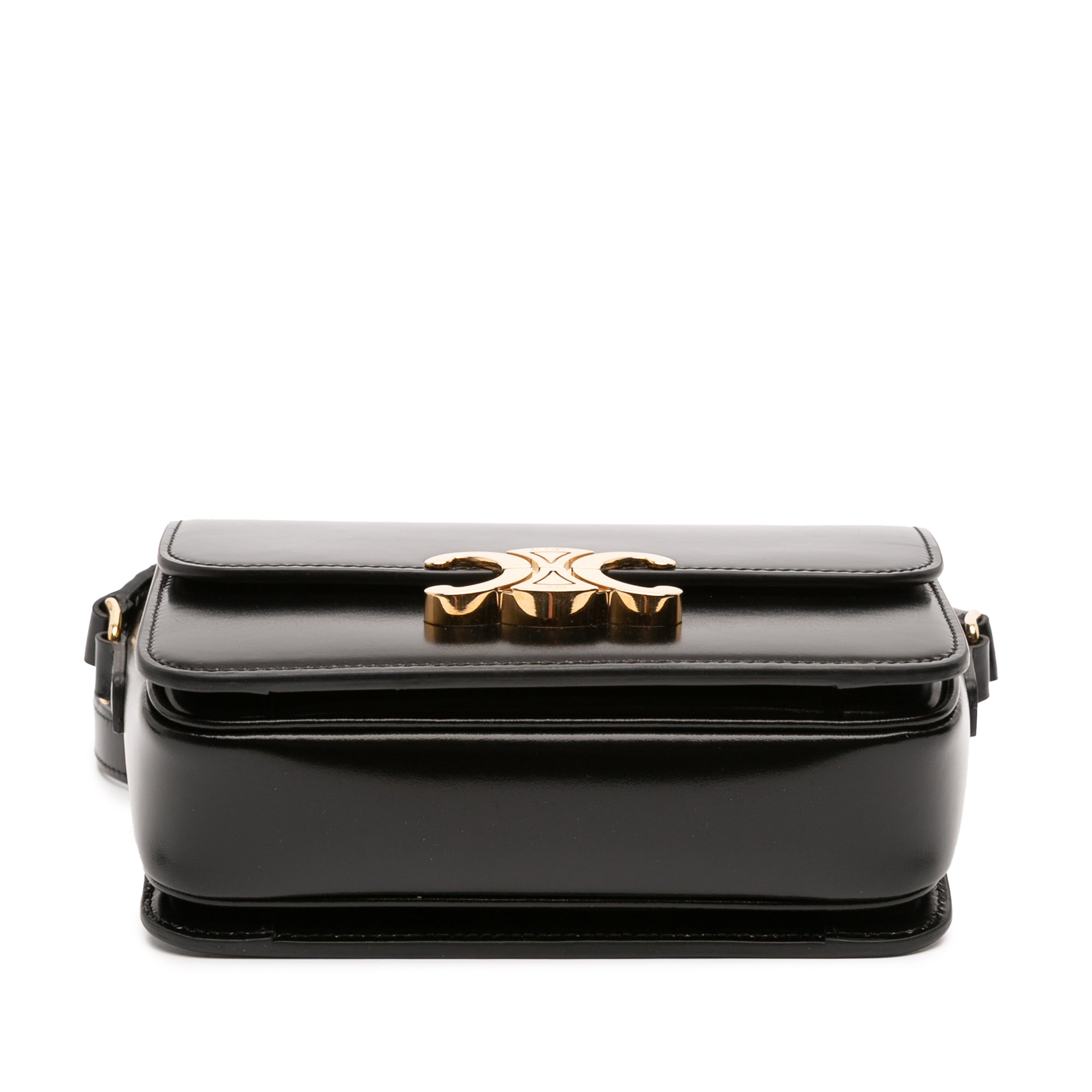 Teen Shiny Calfskin Triomphe Crossbody