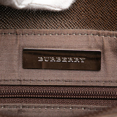 House Check Coated Canvas Bucket Tote