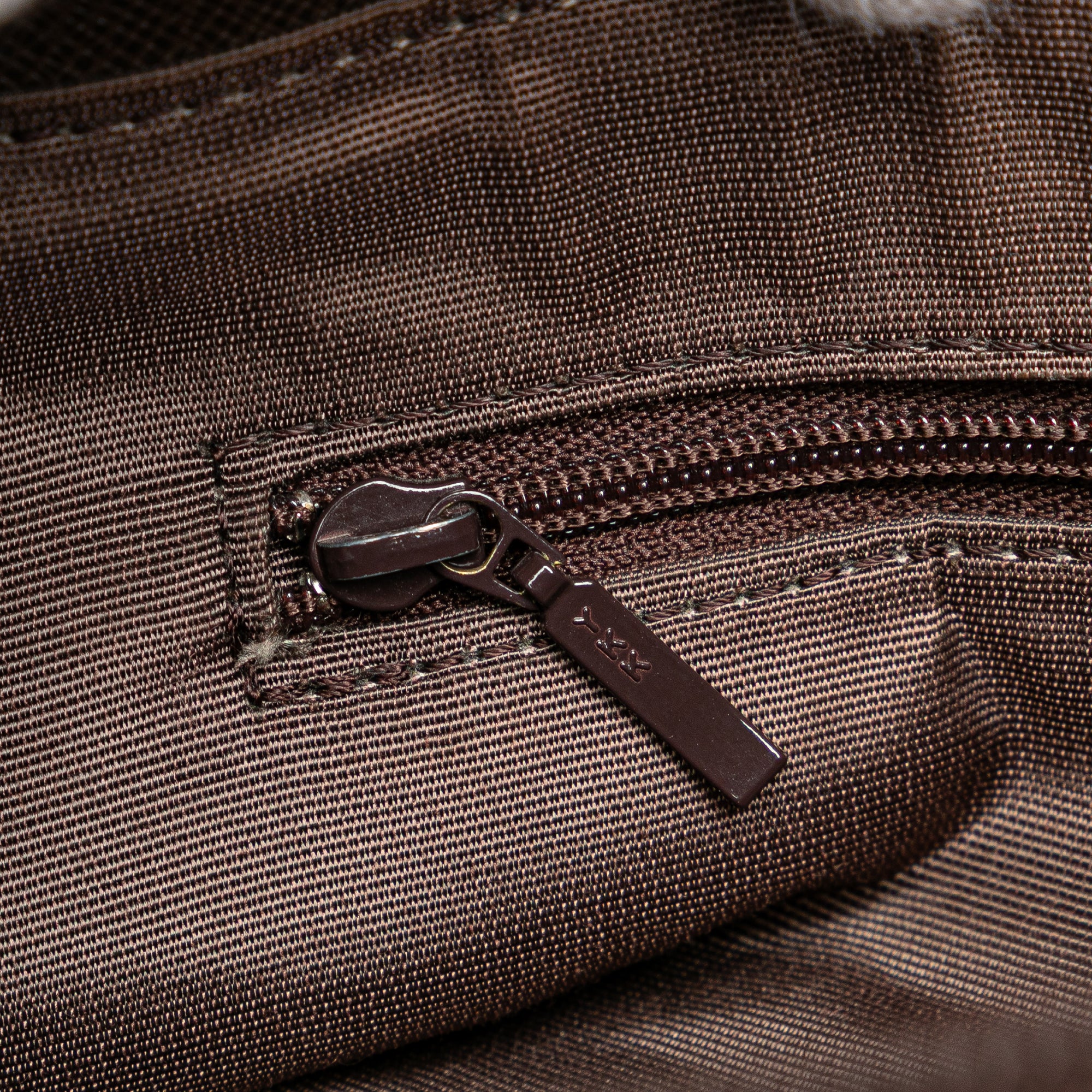 House Check Coated Canvas Bucket Tote
