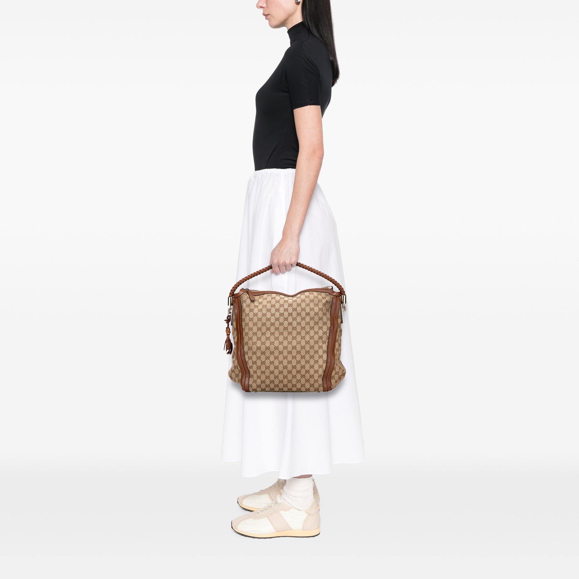 Large GG Canvas Bella Tote