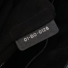 Medium Calfskin Checkered Lady Dior