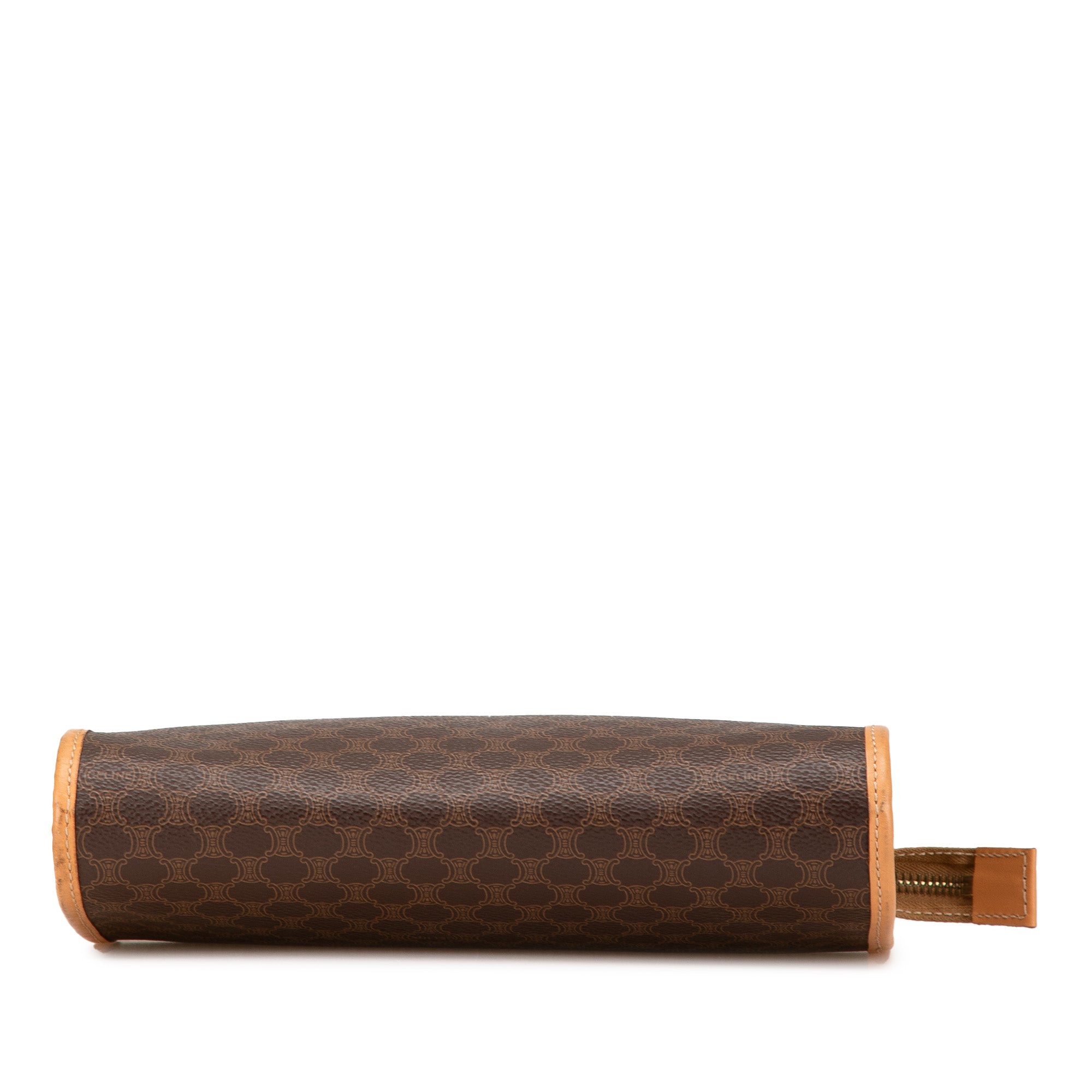 Macadam Coated Canvas Clutch