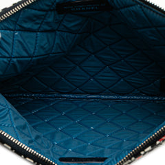 Paris Dubai Medium Printed Canvas Cosmetic Case