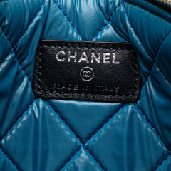 Paris Dubai Medium Printed Canvas Cosmetic Case