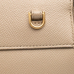 Nano Grained Calfskin Belt Bag