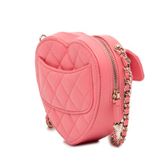 Mini Lambskin CC in Love Heart Crossbody