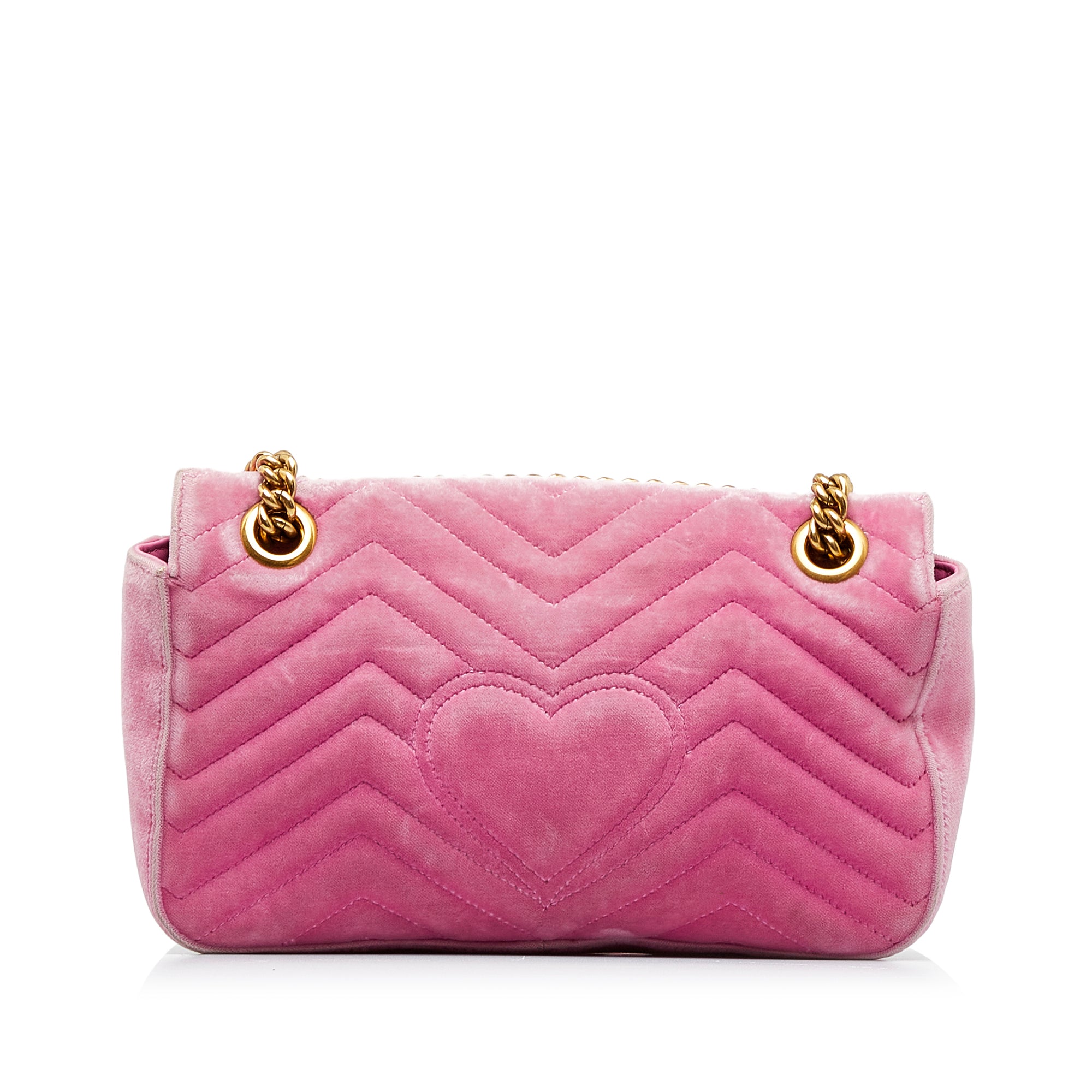 GG Marmont Matelasse Crystal-Embellished Velvet Crossbody_2