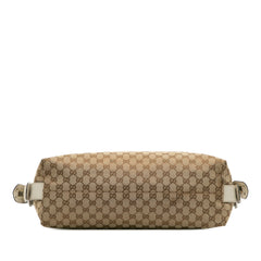Medium GG Canvas Bamboo Bar Tote