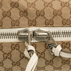 Medium GG Canvas Bamboo Bar Tote