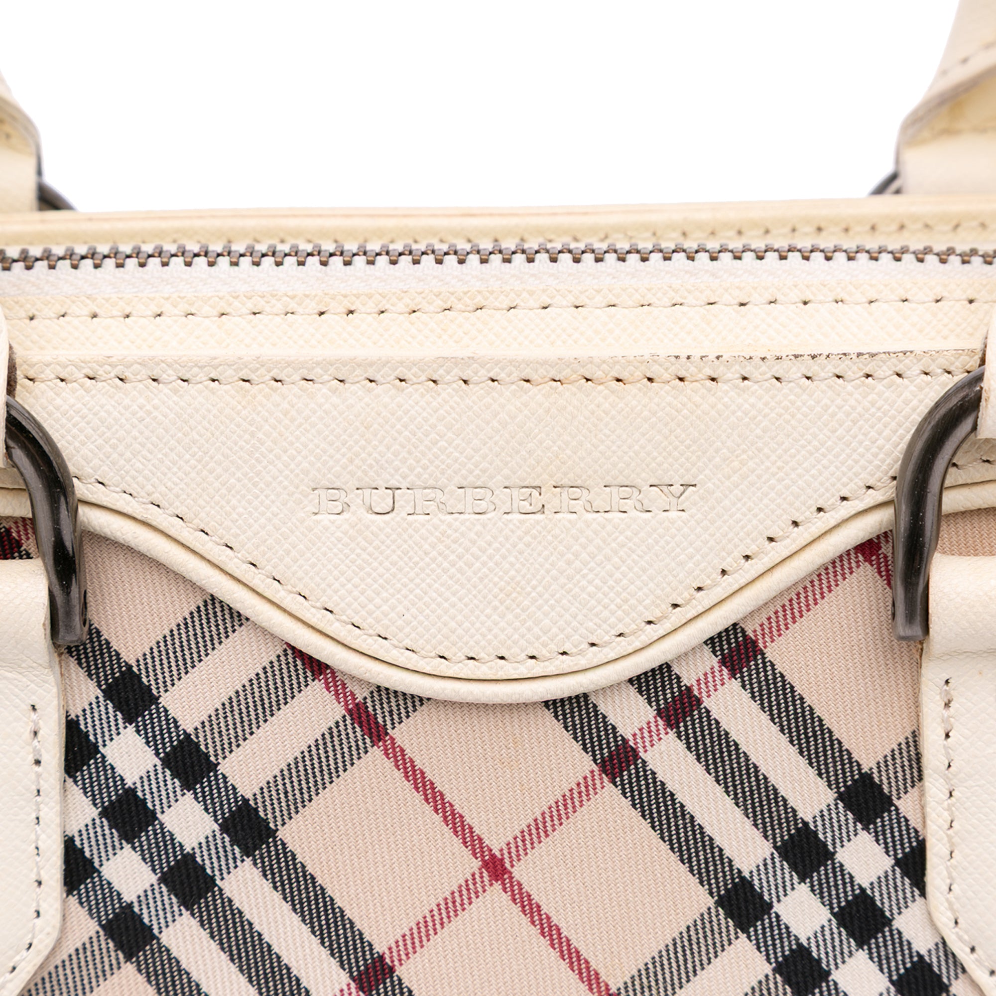 Nova Check Canvas Handbag