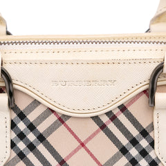 Nova Check Canvas Handbag