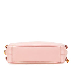 Mini Saffiano Double Zip Crossbody