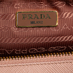 Mini Saffiano Double Zip Crossbody