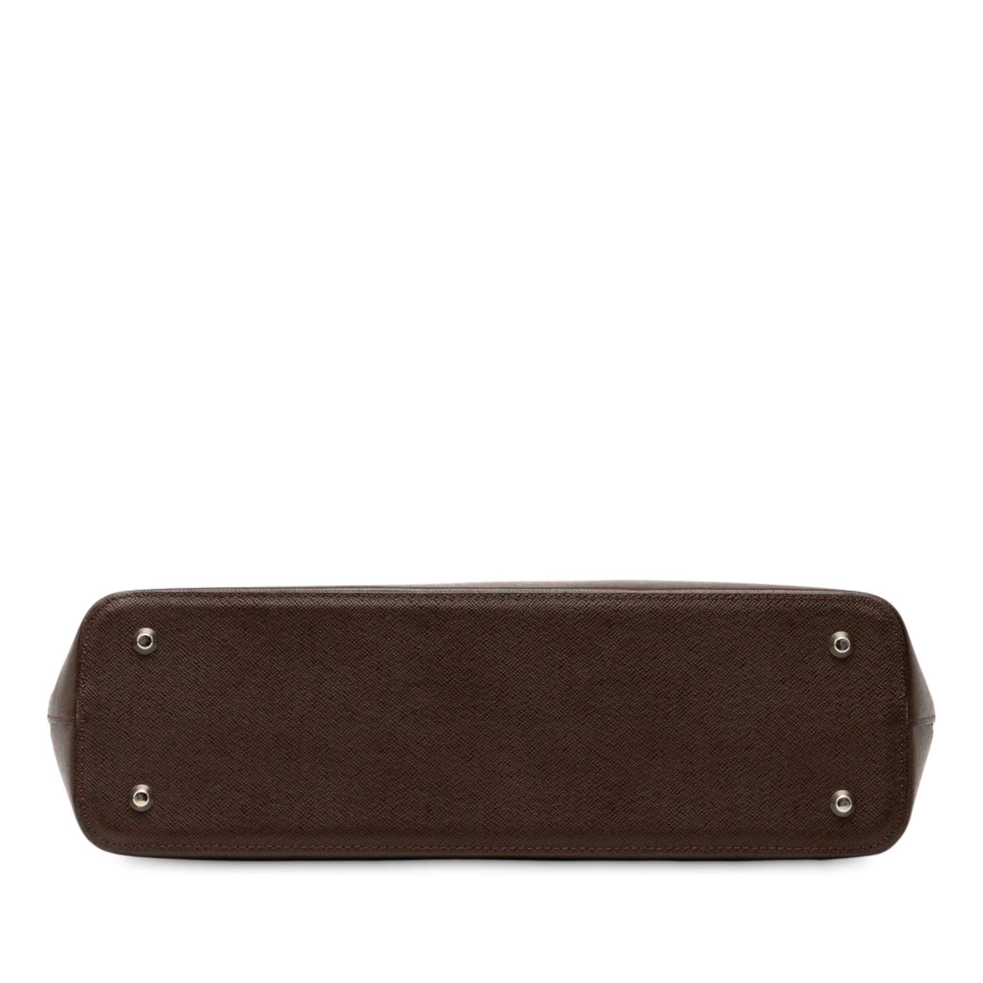 House Check Canvas Tote