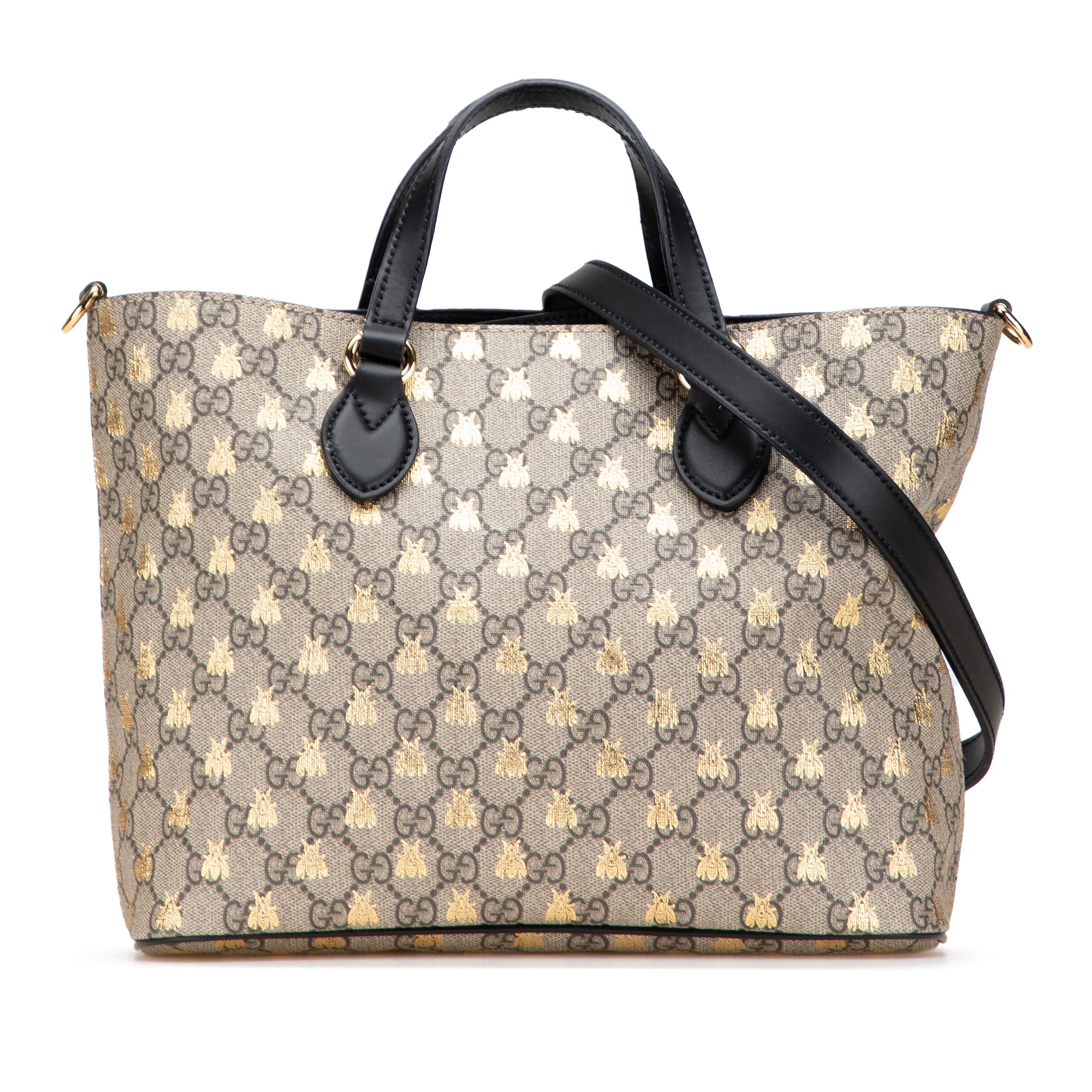 Small GG Supreme Bees Soft Tote
