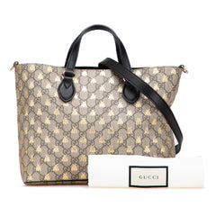 Small GG Supreme Bees Soft Tote