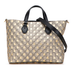Small GG Supreme Bees Soft Tote