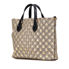 Small GG Supreme Bees Soft Tote