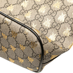 Small GG Supreme Bees Soft Tote
