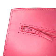 Quilted Patent Brilliant Wallet On Chain