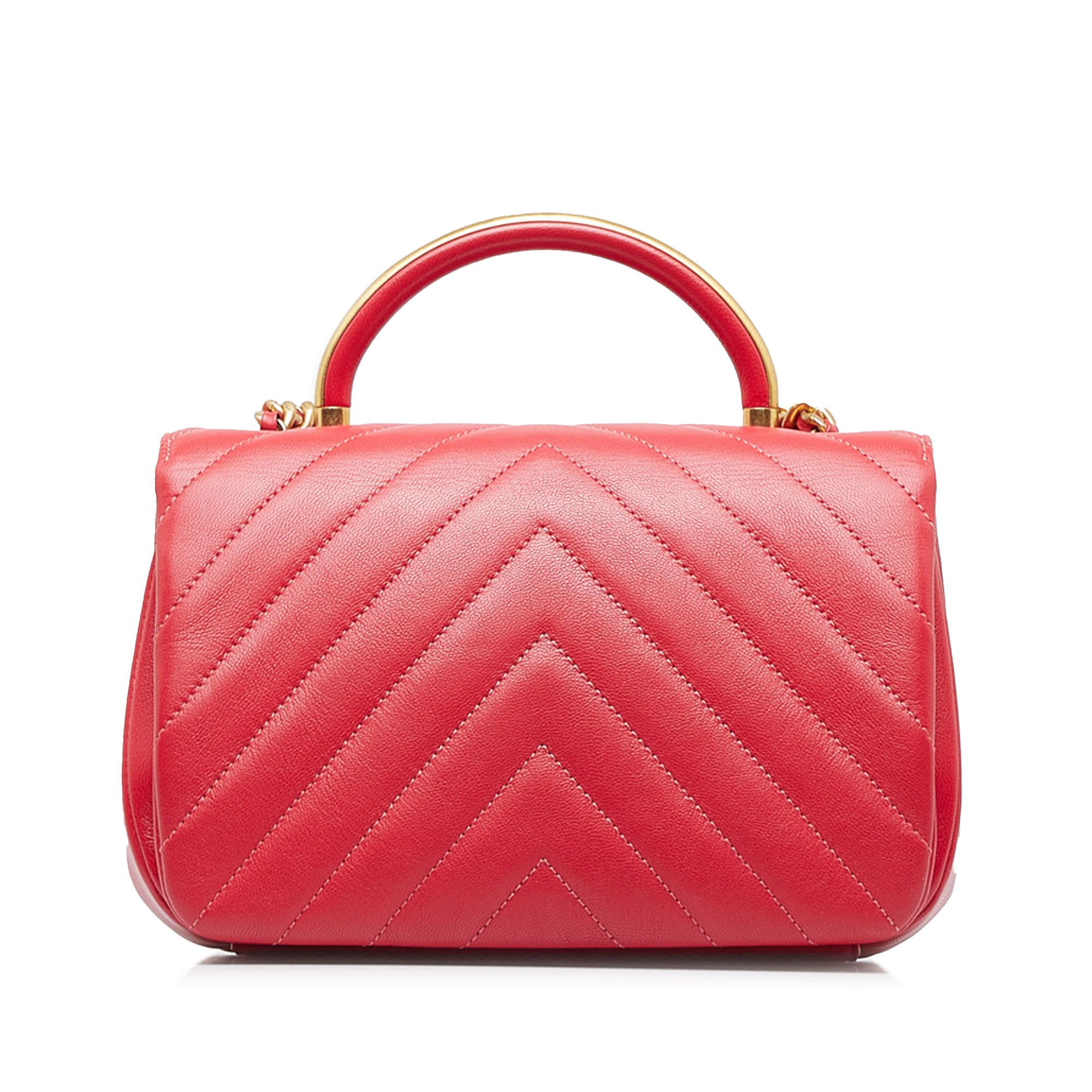 CC Chevron Flap Satchel_2